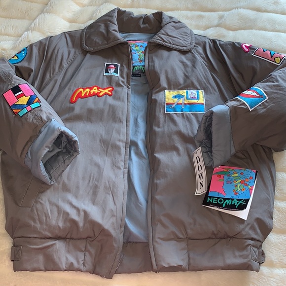 Peter Max NEOMAX collector jacket tags on serious offers only extremely rare NOS - Picture 6 of 16